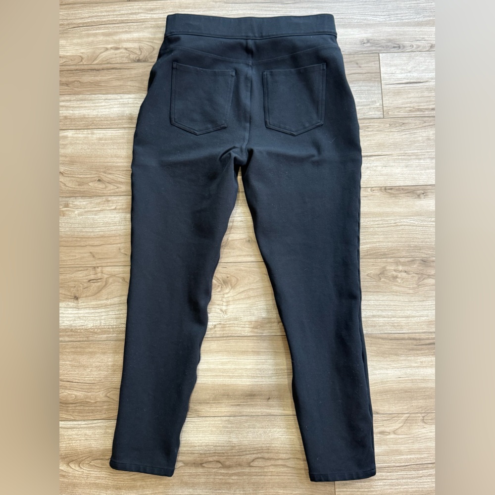 Spanx 20202R Perfect Black Ponte Ankle Pant Women’s Size L - Picture 7 of 15